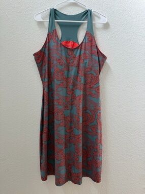 Columbia Women's Omni-Shade Omni-Wick Sleeveless Racerback Dress Size Large